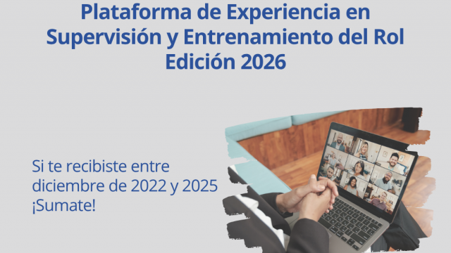 Plataforma de Experiencia en Supervisión y Entrenamiento del Rol – Edición 2026