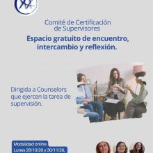 26/10 y 30/11 – 19hs. Encuentro para Supervisores