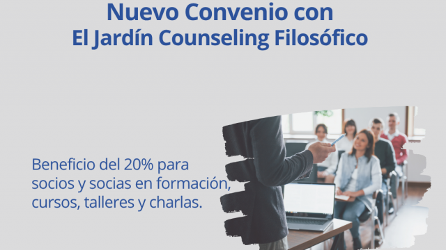 Nuevo Convenio 20% AAC – EL JARDIN Counseling Filosófico