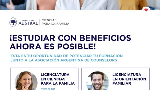 UNIVERSIDAD AUSTRAL – CARRERAS y CURSOS con Convenio con la AAC