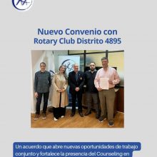 NUEVO CONVENIO – La AAC y Rotary Distrito 4895