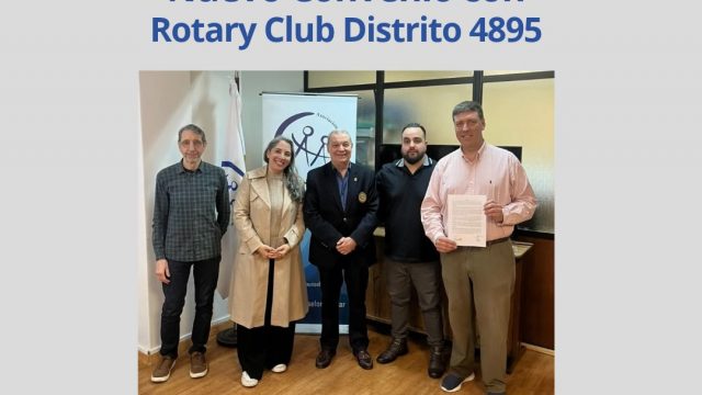 NUEVO CONVENIO – La AAC y Rotary Distrito 4895