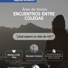 4/8 – 19hs. ENCUENTRO entre COLEGAS