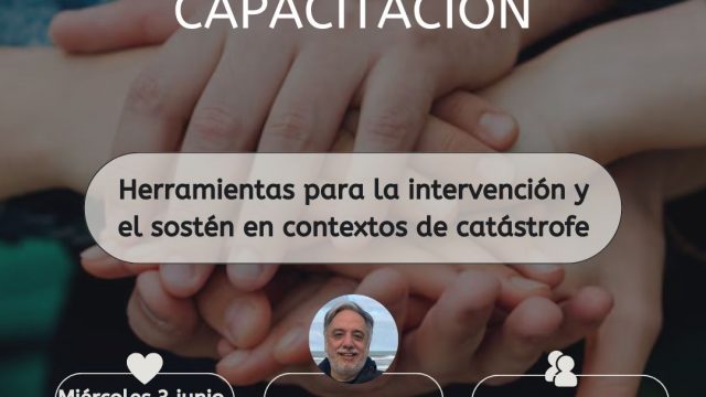 3/6 – 19hs. Capacitación en Catástrofes