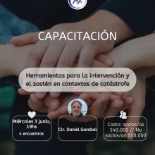 3/6 – 19hs. Capacitación en Catástrofes