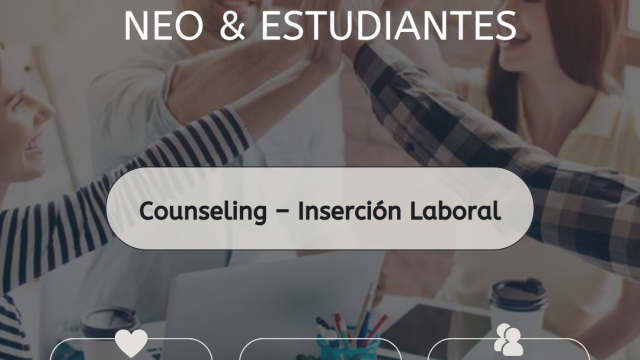 22/5 – 19hs. Mesa de Counselors Neo & Estudiantes: “Counseling – inserción laboral”